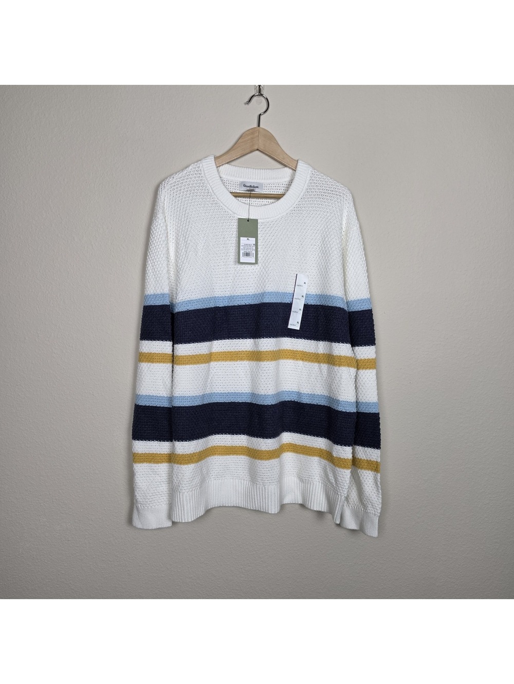 Goodfellow & Co Men's Textured Crewneck Sweater XL